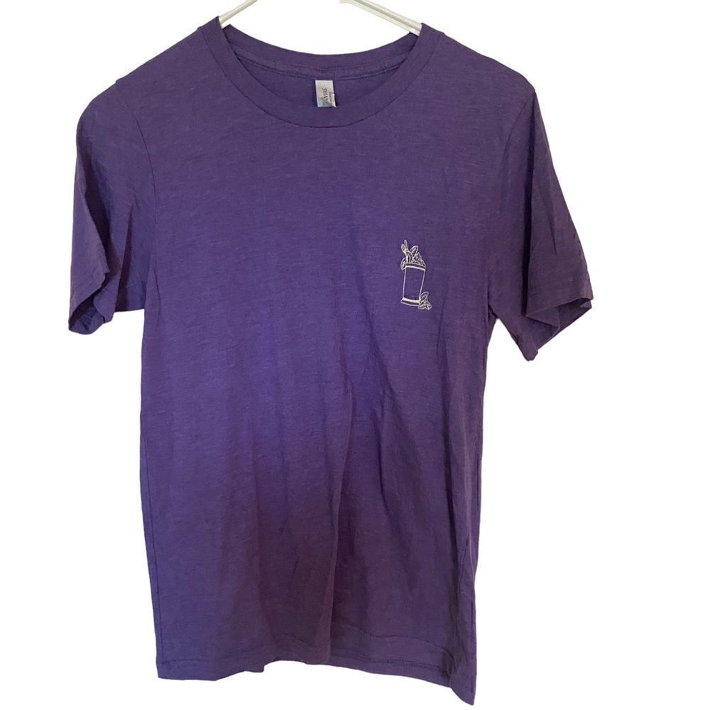 Bella Canvas Kentucky Bourbon Trail purple shirt sleeve small